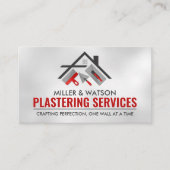 Bepleisteringsdiensten Visitekaartje (Voorkant)