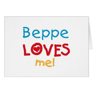 Beppe Loves Me T-shirts en geschenken