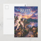 Beppu, Japan Briefkaart (Voorkant / Achterkant)