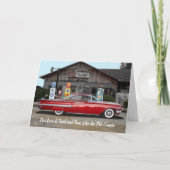 Beproefde en Ware Klassieke Autoliefde / Jubileum Kaart (Voorkant)