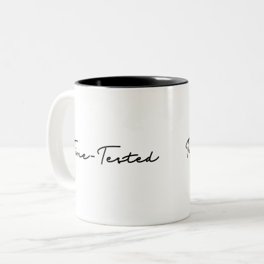 Beproefde offerte tweekleurige koffiemok (Voorkant links)