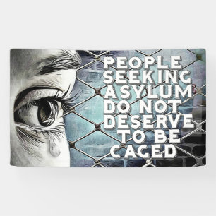 Beproevende banner Immigratie en Vluchtelingenonde