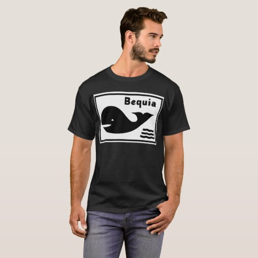 Bequia Flag T-shirt (Voorkant volledig)