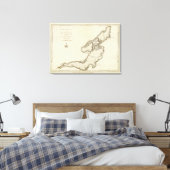 Bequia of Becouya Canvas Afdruk (Insitu (Slaapkamer))