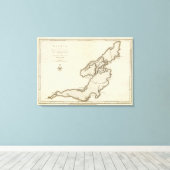 Bequia of Becouya Canvas Afdruk (Insitu (Houten vloer))