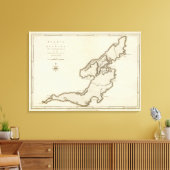 Bequia of Becouya Canvas Afdruk (Insitu (Woonkamer))