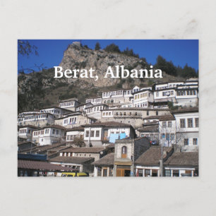 Berat, Albanië Post Kaart