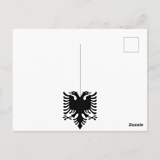 Berat, Albanië Post Kaart (Achterkant)