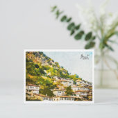Berat Albanië Prachtig olieverflandschap Briefkaart (Staand voorkant)