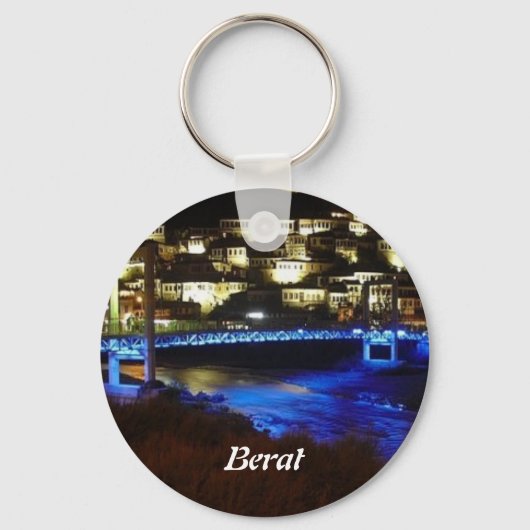 Berat Albanië Sleutelhanger (Voorkant)