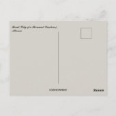 Berat City of a Thousand Windows Albania Briefkaart (Achterkant)