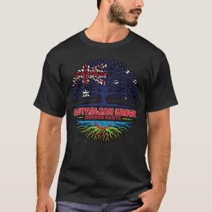 Berber Amazigh Australische Australische Boomworte T-shirt