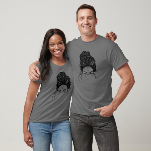 Berber Amazigh Kabyle North Africa Girl With Amazi T-shirt (Unisex)