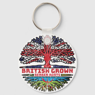 Berber Amazigh Uk United Kingdom British Tree Sleutelhanger