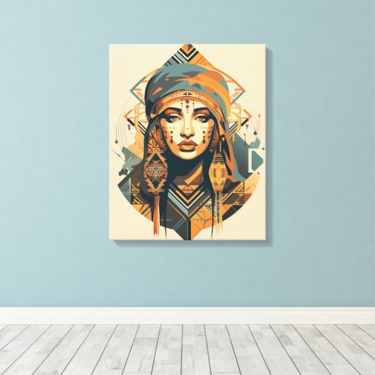 Berber Brilliance Canvas Afdruk (Insitu (Houten vloer))