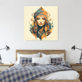 Berber Brilliance Canvas Afdruk (Insitu (Slaapkamer))