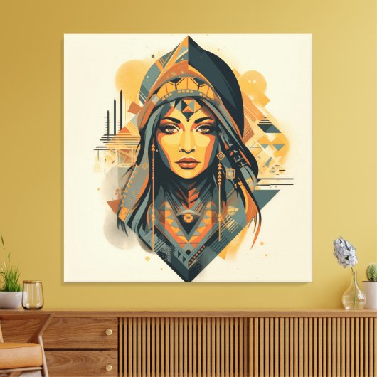 Berber Brilliance Canvas Afdruk (Insitu (Woonkamer))