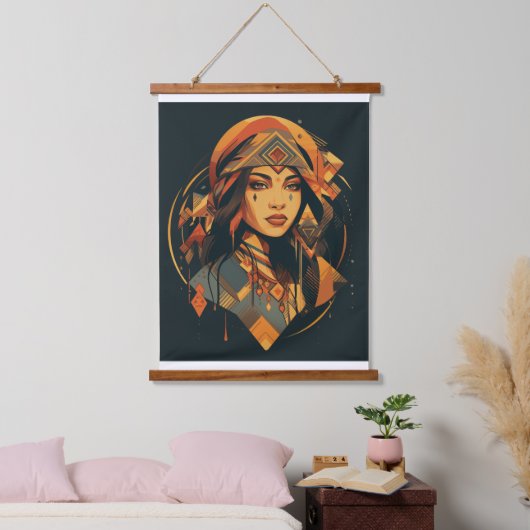 Berber Brilliance Hangend Wandkleed (Slaapkamer)