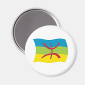Berber Mensen Vlag Magneet (Voorkant / Achterkant)
