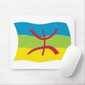 Berber Mensen Vlag Muismat (Met muis)