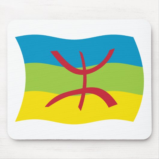 Berber Mensen Vlag Muismat (Voorkant)