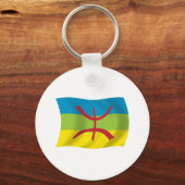 Berber Mensen Vlag Sleutelhanger (Voorkant)