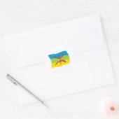 Berber Mensen Vlag Sticker (Envelop)