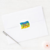 Berber Mensen Vlag Sticker (Envelop)