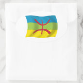 Berber Mensen Vlag Sticker (Tas)