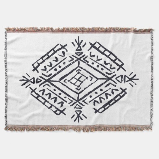 BERBER MOTIF DEKEN (Voorkant)