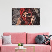 Berber Mysterie door Casus Belli Canvas Afdruk (Insitu (Woonkamer))