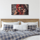 Berber Mysterie door Casus Belli Canvas Afdruk (Insitu (Slaapkamer))