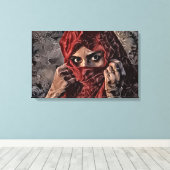 Berber Mysterie door Casus Belli Canvas Afdruk (Insitu (Houten vloer))