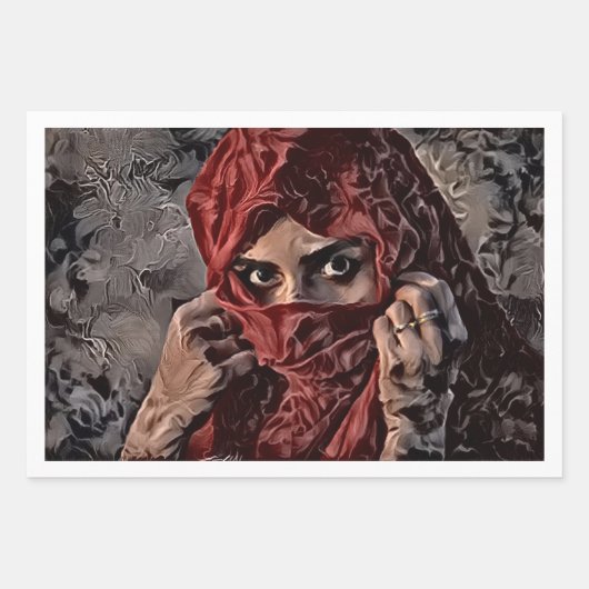 Berber Mysterie door Casus Belli Inpakpapier Vel (Voorkant)