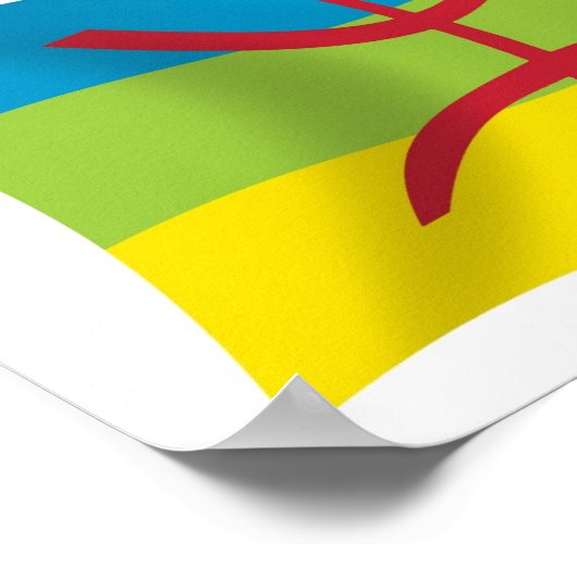 Berber People Flag Poster Print (Hoek)