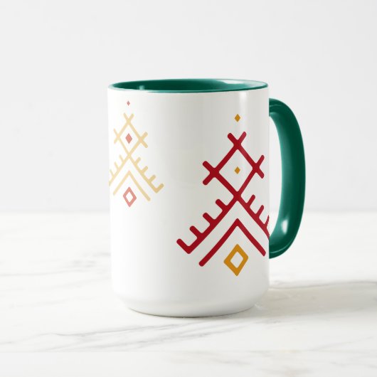 Berber tatoo mug mok (Voorkant rechts)