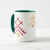Berber tatoo mug mok (Voorkant links)