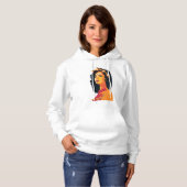 berber-trui hoodie (Voorkant volledig)
