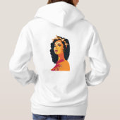 berber-trui hoodie (Achterkant)