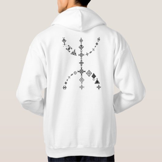 berbère hoodie (Achterkant)