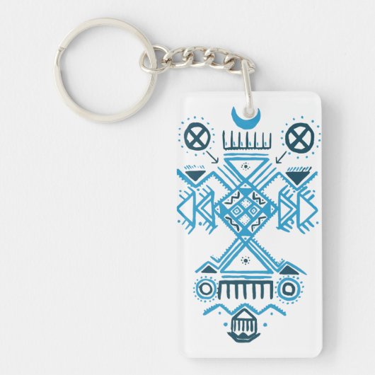 Berbere-symbool Sleutelhanger (Voorkant)