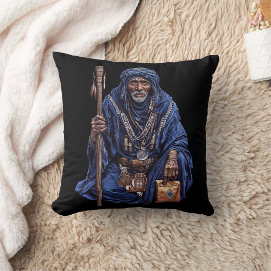 Berbers decoratief kussen (Deken)