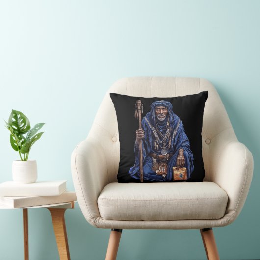 Berbers decoratief kussen (Stoel)