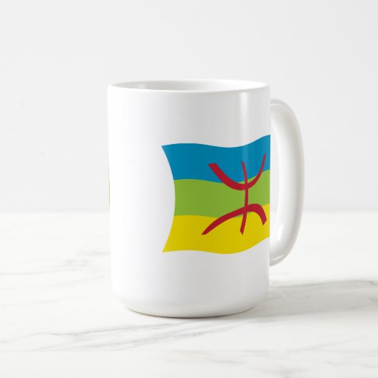 Berberse vlag Mok (Voorkant rechts)