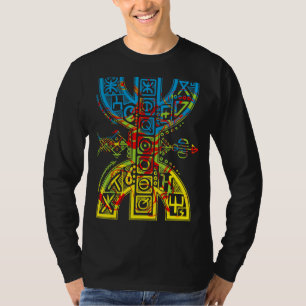Berbervlag met het Yaz Amazigh-symbool proud Tamaz T-shirt