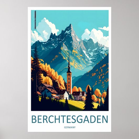 Berchtesgaden 1 poster (Voorkant)