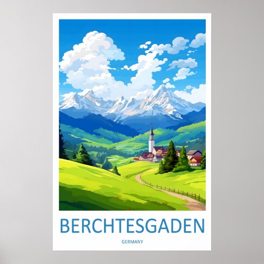 Berchtesgaden 2 poster (Voorkant)