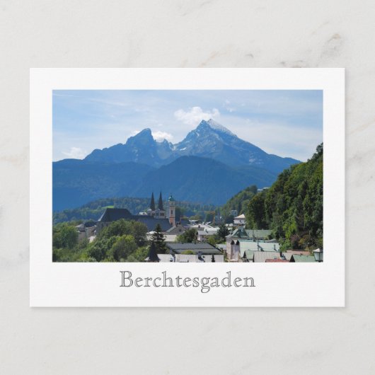 Berchtesgaden Briefkaart (Voorkant)