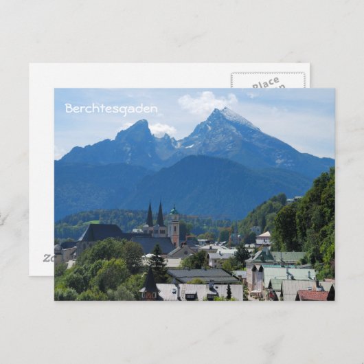 Berchtesgaden Briefkaart (Voorkant / Achterkant)