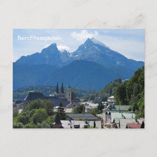 Berchtesgaden Briefkaart (Voorkant)